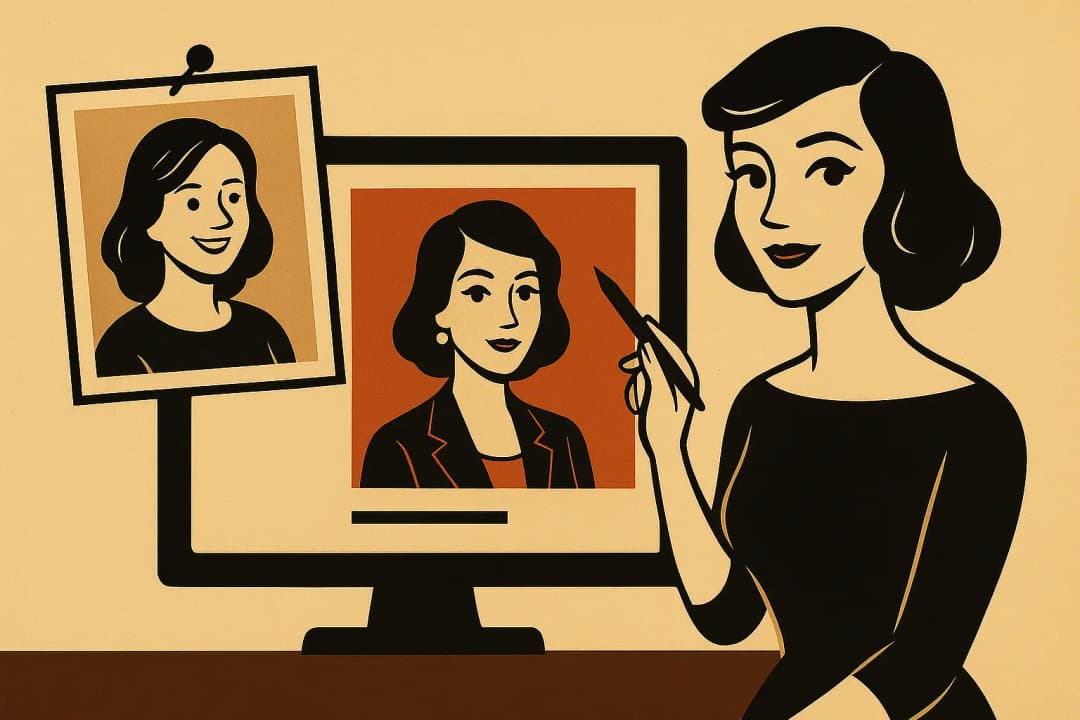 پرامپت تبدیل عکس شخصی به پرتره آتلیهای